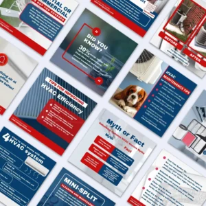 80 HVAC + Plumber Social Pack #1